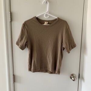 Nu Swim Daily Tee in Taupe